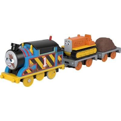 Моторизиран локомотив с 2 вагона, Thomas and Friends, Thomas and Terence Construction, JDF19