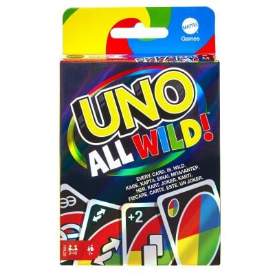 T000HHL35_001w 0194735070657 Карти за игра, Uno, All Wild, HHL35