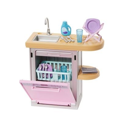 T000HJV32_HJV34 0194735095049 Комплект мебели за кухня за кукли, Barbie, HJV34