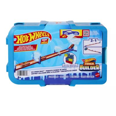 Комплект за игра, Hot Wheels, Box Track Builder, Ледена писта, HNJ66