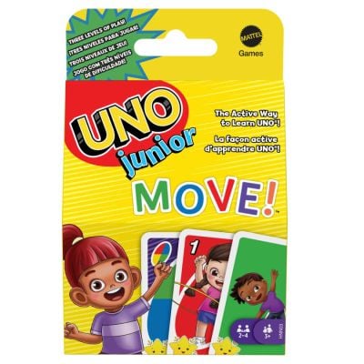 T000HNN03_001w 0194735145607 Игра с карти Uno Junior Move, HNN03