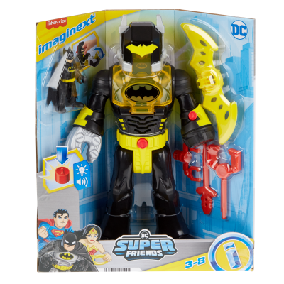 Фигурка Imaginext, DC Super Friends, Батман в костюм Exo, 30 см, HYG31