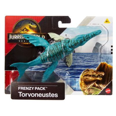 Подвижна фигурка, Jurassic World Rebirth, Frenzy Pack, Torvoneustes, JCL54