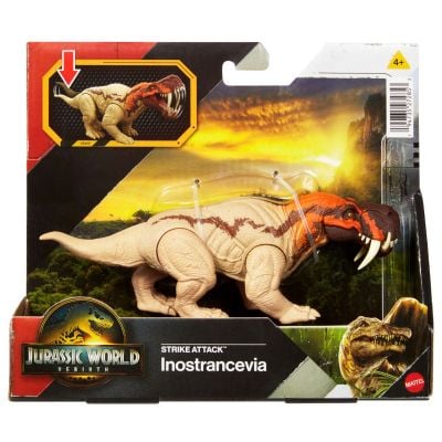 Подвижна фигурка, Jurassic World Rebirth, Strike Attack, Inostrancevia, JCL58