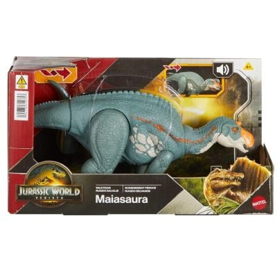 Подвижна фигурка, Jurassic World Rebirth, Wild Roar, Maiasaura, JGC82
