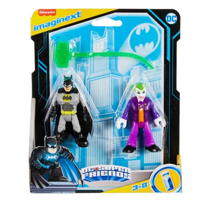 T000M5645_HGX81 0027084595604 Комплект от 2 фигурки, Imaginext, DC Super Friends, Batman и Joker, HGX81