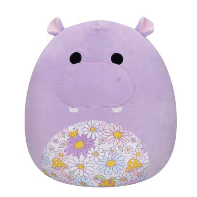 Плюшена играчка, Squishmallows, Хипопотам Hanna, 19 см