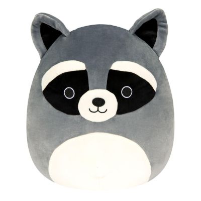 Плюшена играчка, Squishmallows, Енот Rocky, 19 см