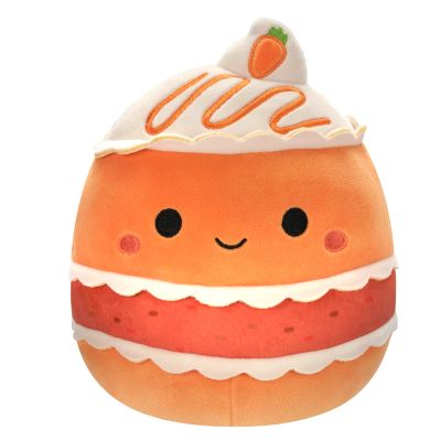 Плюшена играчка, Squishmallows, Carrot Cake Scooter, 19 см