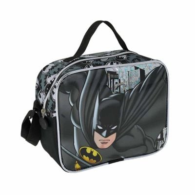 T01052023_001w 8682022520234 Чанта за обяд, Obm, Batman, черна