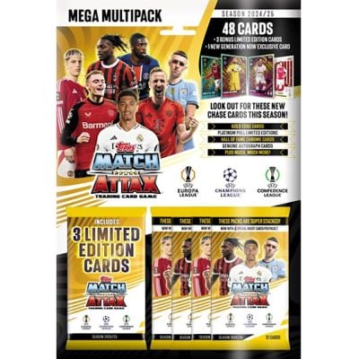 Комплект карти Mega Multipack, Topps, UEFA Match Attax 2024-2025