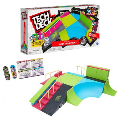 Комплект мини рампи, Tech Deck, Neon Mega Park X-Connect, 6063752