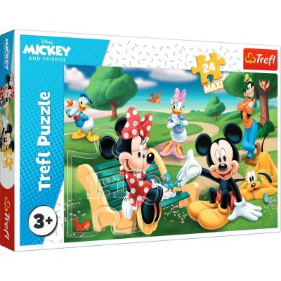 TF14344_001w 5900511143447 Пъзел Trefl 24 maxi, Mickey Mouse 