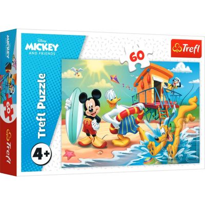 TF17359_001w 5900511173598 Пъзел Trefl 60 части, вълнуващ ден за Мики и приятели, Mickey Mouse