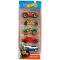 Комплект колички Hot Wheels, Jungle Rally, FKT54 (5 модела)