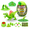 Фигурка динозавър в яйце, Smashers, Mega Dino Jurassic Light-Up, Зелена, S1