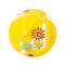 Многоцветна надуваема плажна топка, Bestway, Жълта, 51см
