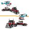 LEGO® Creator - Камион с платформа и хеликоптер (31146)