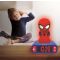 Дигитален будилник с нощна лампа, Lexibook, Spiderman