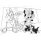 Подов пъзел, Lisciani, Disney Minnie Mouse, Maxi, 2 x 24 части