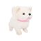 Интерактивна плюшена играчка със звуци, Puffy Friends, Кученцето Cookie, бяло