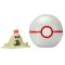 Фигура в топка Clip N Go Pokemon S2 - Sandygast, Premiere Balll (95062)