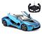 Количка с дистанционно BMW i8 Rastar, 1:14, Синя