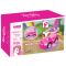 Количка с кормило Walk and Drive Dolu Unicorn Step 4 в 1, Розова