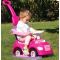 Количка с кормило Walk and Drive Dolu Unicorn Step 4 в 1, Розова