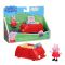 Комплект фигурка и количка, Peppa Pig, Little Red Car, F2212