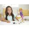 Комплект кукла Рапунцел и кон Максимус, Disney Princess, HLW23