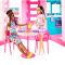 Комплект Къща за кукли Barbie Dreamhouse, 114 см, с басейн, пързалка, асансьор, светлини и звуци, 75 части