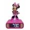 Дигитален часовник с аларма и нощна лампа, Lexibook, Minnie Mouse