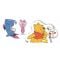 Пъзел 4 в 1, Clementoni, Winnie The Pooh, 3, 6, 9, 12 части