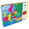 Пъзел Noriel с карти от 100 части - Карта на Европа