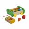 Дървена играчка за дърпане, Woody, Строителни блокчета