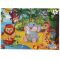 Пъзел Witty Puzzlezz, Животни от джунглата, 35 части