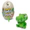 Плюшена играчка със звуци, Crackin Eggs, Jurassic Friends, Z-Rex, Зелена