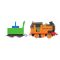 Комплект за игра, Моторизиран локомотив с вагон, Thomas and Friends, Nia, HGY78