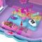 Комплект за игра с 4 мини кукли Polly Pocket в куфар, HKV43