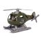 Комплект военен хеликоптер с фигура, Polesie, Grom, 29 см