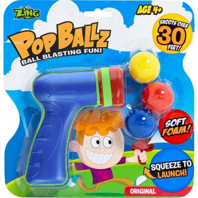 Пистолет Zing, Pop Ballz, син