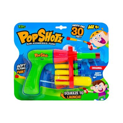Пистолет със стрели Zing, Pop Shotz, зелен