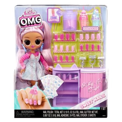 Кукла LOL Surprise, Omg Sweet Nails, Kitty K Cafe, 503859EUC