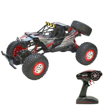 Количка с дистанционно управление, Taiyo, Iron Claw Buggy, Сиво-Червена