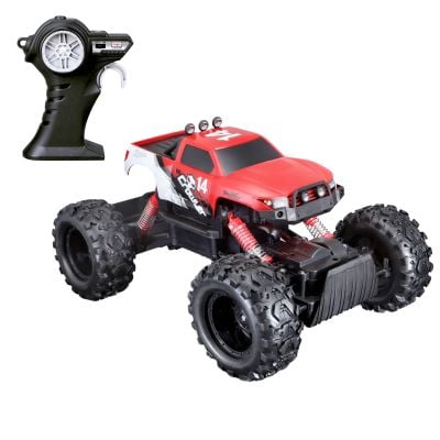 Количка с дистанционно, Maisto, Tech Rock Crawler, Червена