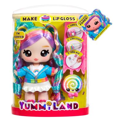 Кукла Yummiland, Lipgloss Pet, Skyler Rainbow Belt, 121022EUC