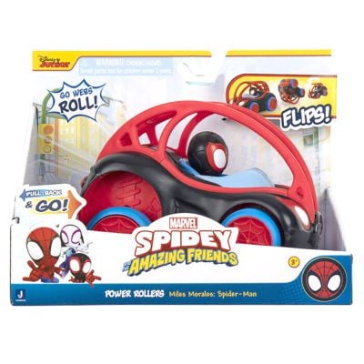 Каскадьорско превозно средство с фигурка, Spidey and His Amazing Friends, Miles Morales