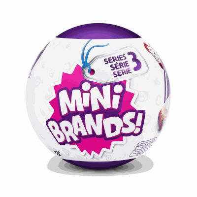 Топка с 5 изненади, Mini Brands, Global, Seria 3