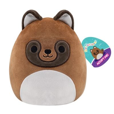 Плюшена играчка Squishmallows, Adopt Me, Tanuki, 20 см